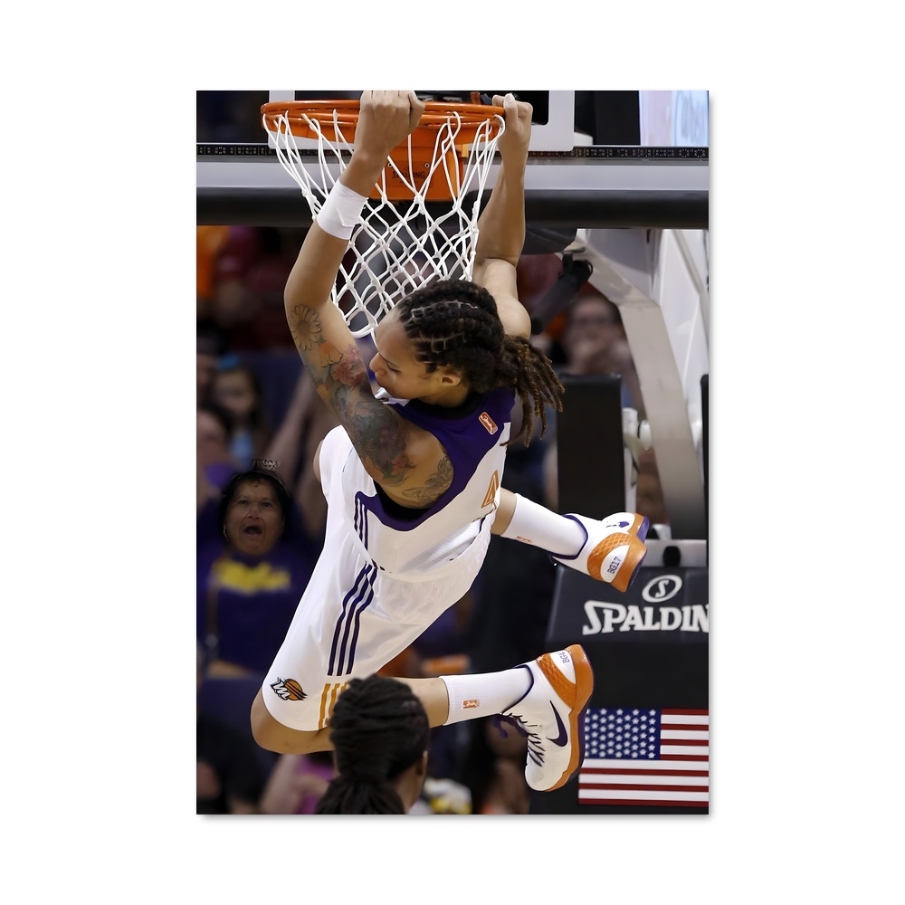 Poster Brittney de griner – affiche Basketball